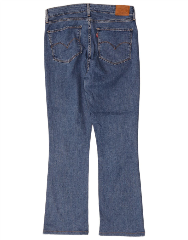 Levi's Damen 725 High Rise Bootcut Jeans W32 L30 Blaue Baumwolle
