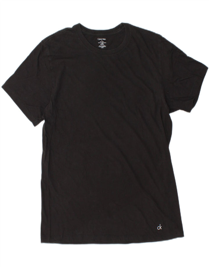 Calvin Klein Herren T-Shirt Top Medium Schwarz