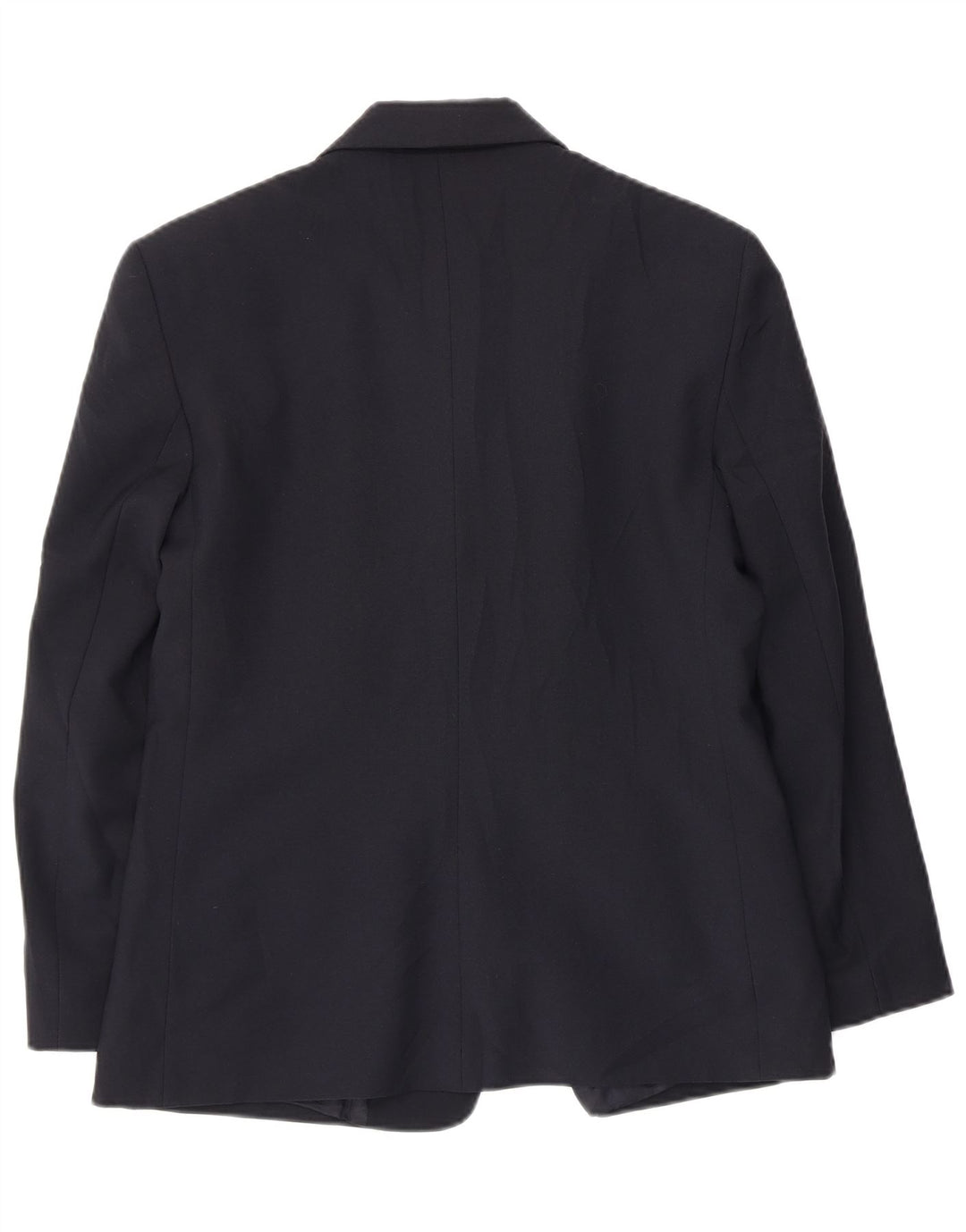 Benetton Damen-Blazerjacke mit 3 Knöpfen, IT 46, groß, marineblau, Polyester