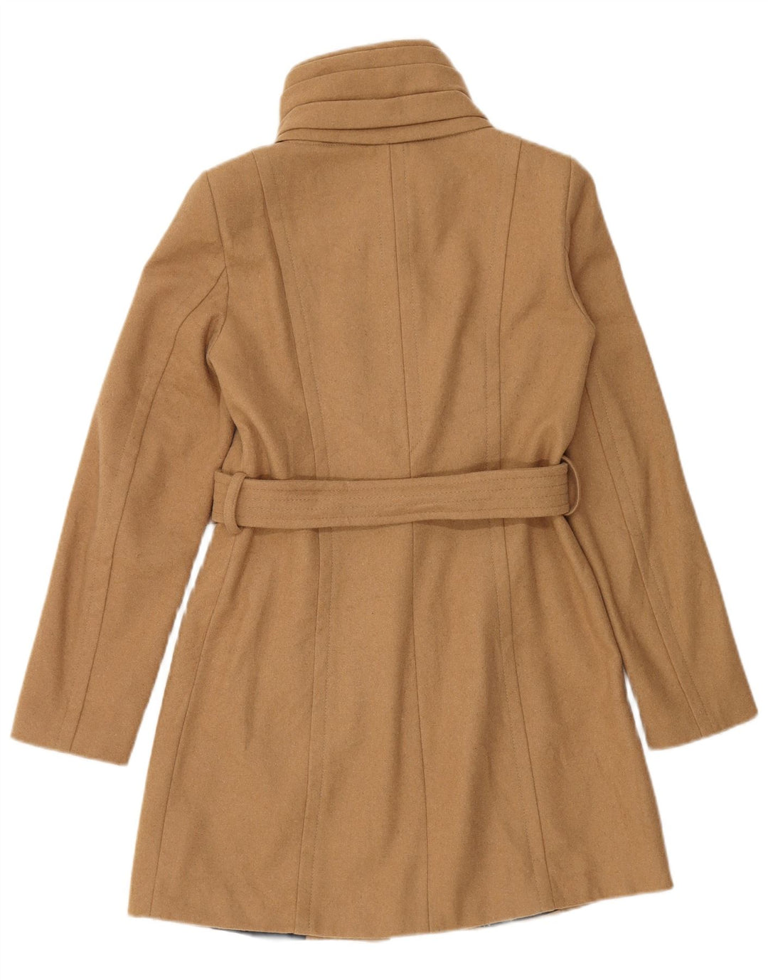 Zara Damen Mantel UK 10 Small Beige