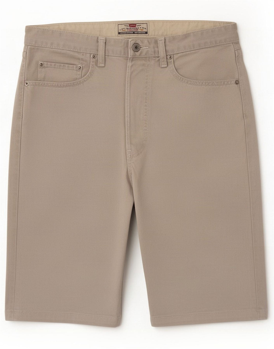 Levi's Herren-Jeansshorts, normal, Größe L, W33, Beige, Baumwolle