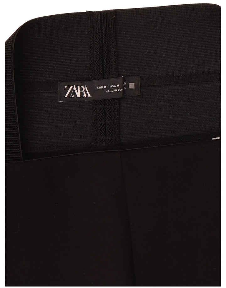 Zara Damen-Leggings mit hoher Taille, UK 12, mittelschwarz
