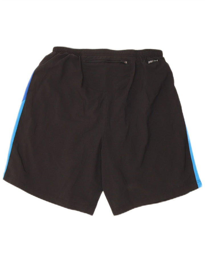 Nike Herren Dri Fit Sportshorts, Größe S, Schwarz, Farbblock