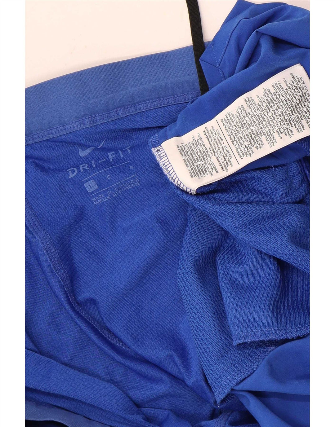 Nike Herren Dri Fit Sportshorts, Größe L, Blau, Polyester