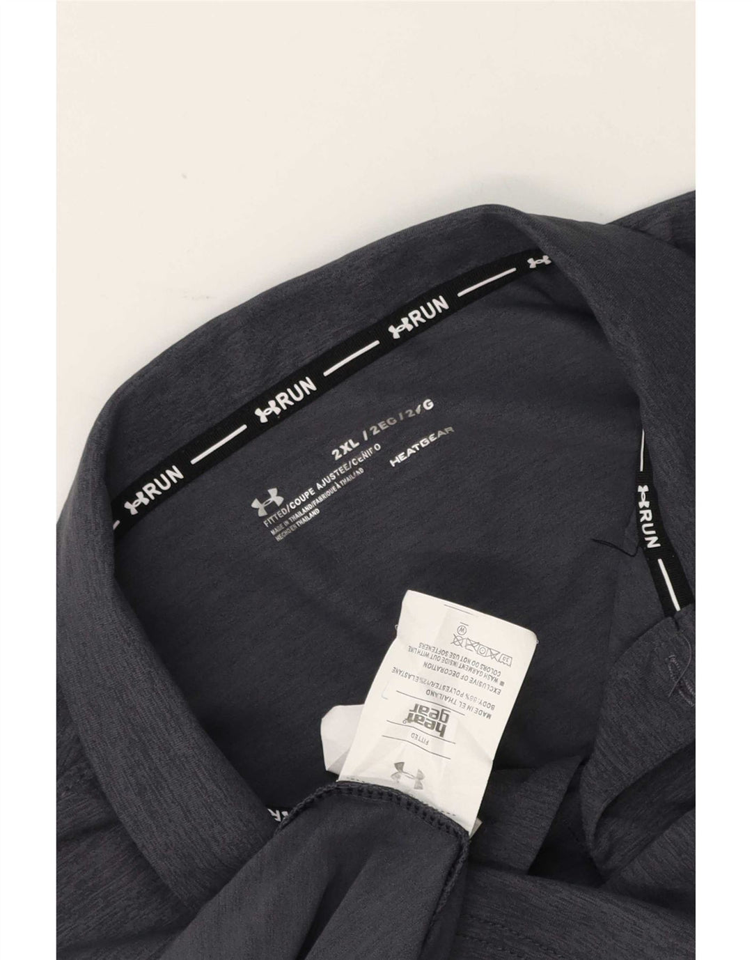 Under Armour Herren Poloshirt 2XL Grau Polyester