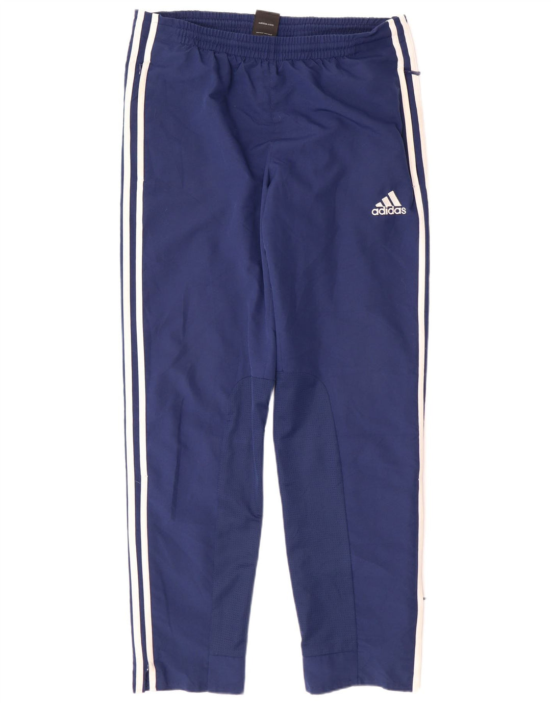 Adidas Herren-Trainingshose UK 38/40 Mittelmarineblaues Polyester