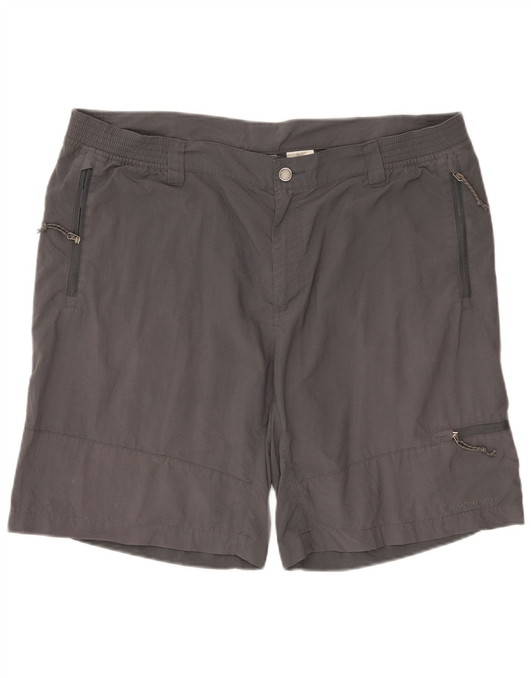 Columbia Herren Titanium Cargo Shorts XL W40 Graues Nylon