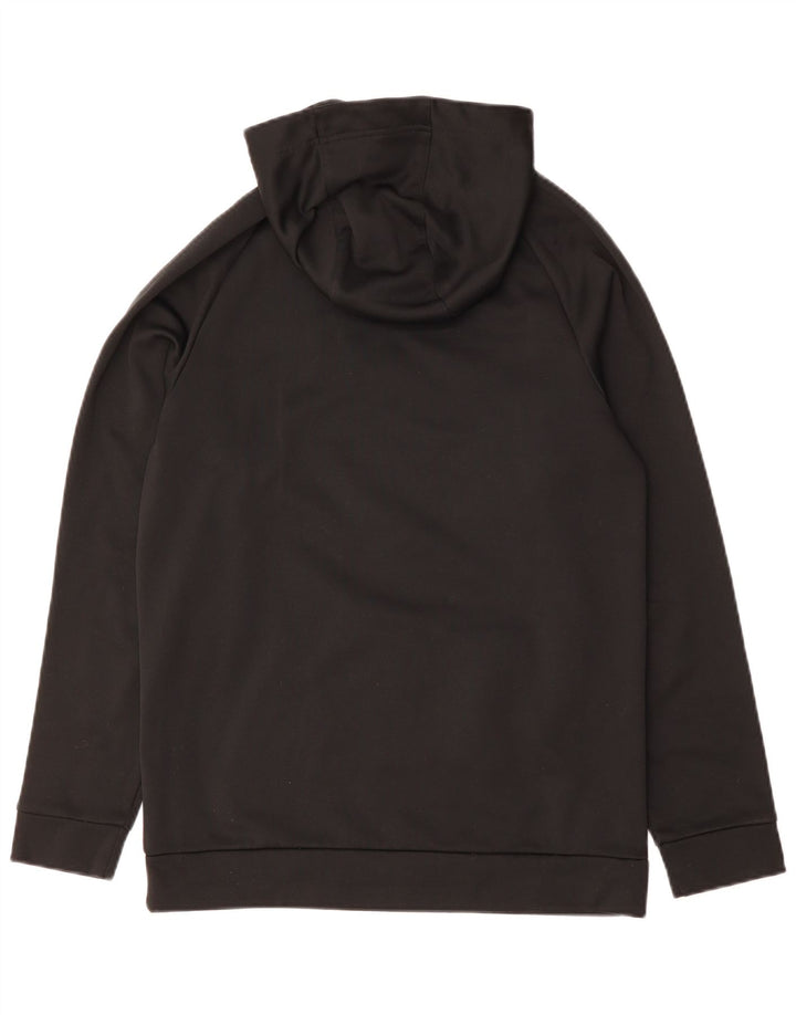 Nike Herren Therma-Fit Graphic Hoodie Pullover Small Schwarz Polyester