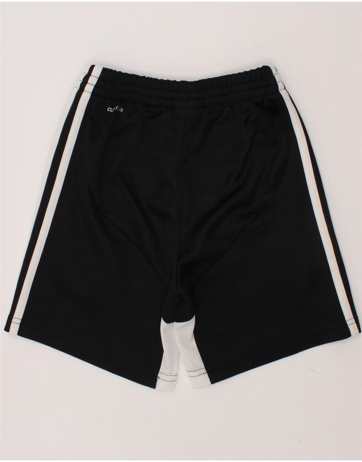 ADIDAS Boys Climacool Graphic Sport Shorts 5-6 Years Black Polyester Vintage Adidas and Second-Hand Adidas from Messina Hembry 