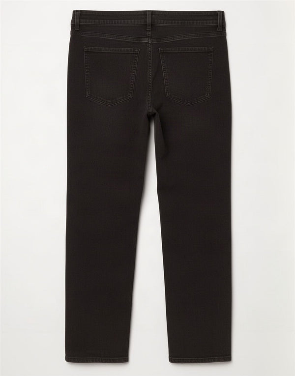 Marks & Spencer Damen The Sienna Straight Jeans UK 20 2XL W40 L27 Schwarz