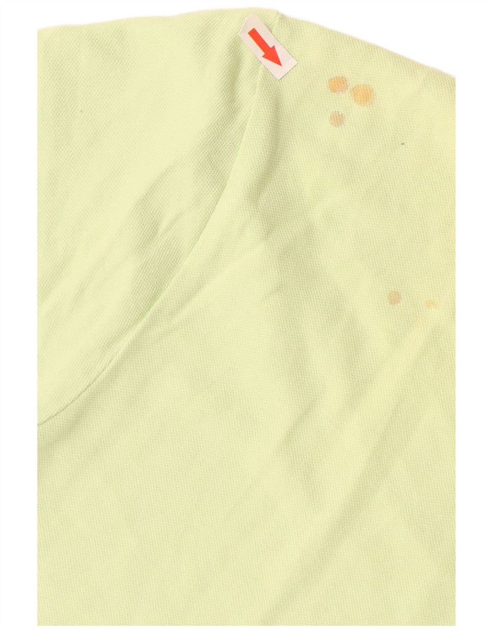 Kappa Herren Poloshirt XL Gelb Baumwolle