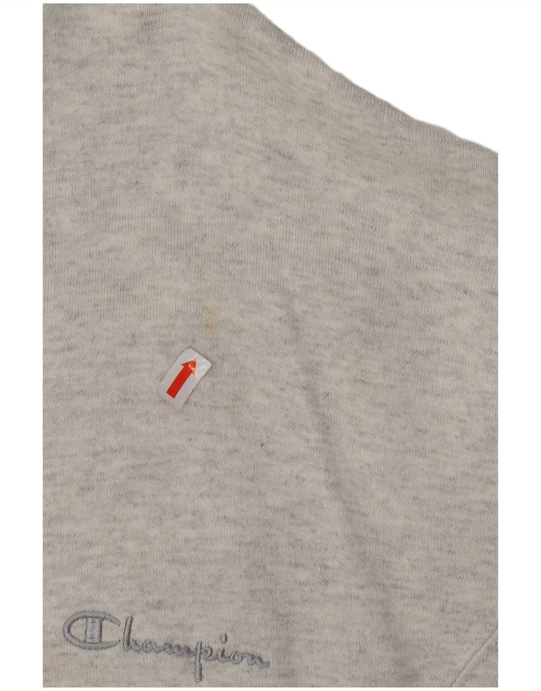 CHAMPION Herren-Trainingsanzug-Oberjacke aus mittelgrauer Baumwolle