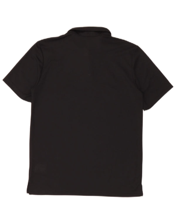 Adidas Jungen Climalite Poloshirt 13–14 Jahre, schwarzes Polyester