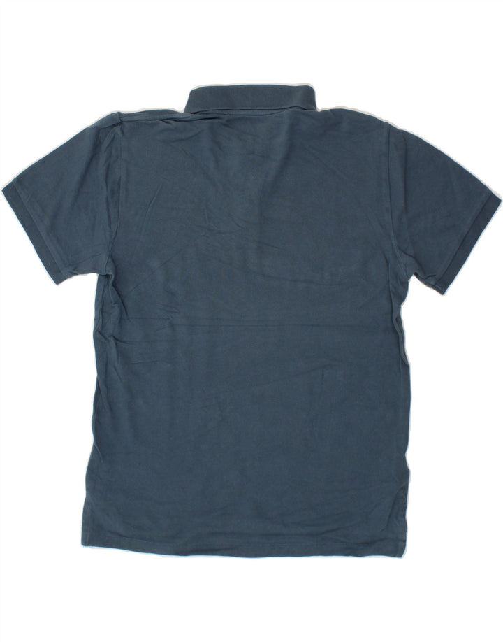 EDDIE BAUER Mens Polo Shirt Medium Navy Blue Cotton Vintage Eddie Bauer and Second-Hand Eddie Bauer from Messina Hembry 