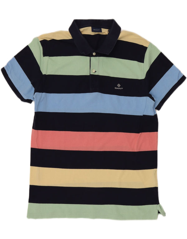 GANT Herren-Poloshirt XL, mehrfarbig, gestreift, Baumwolle