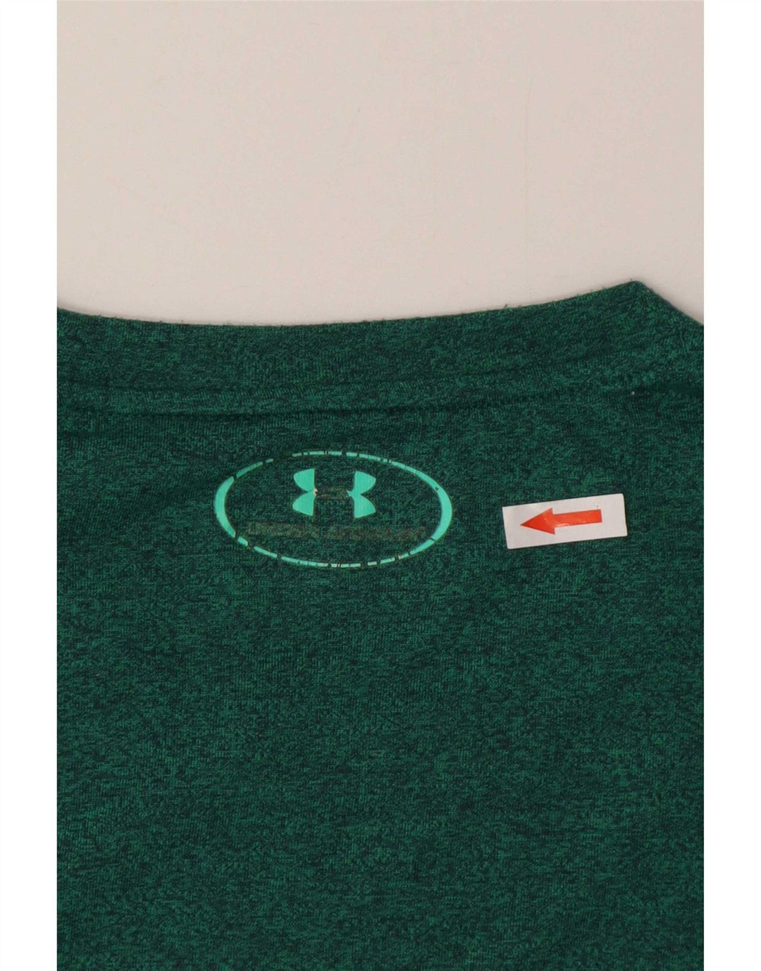 Under Armour Herren lockeres T-Shirt-Oberteil Mittelgrün meliert