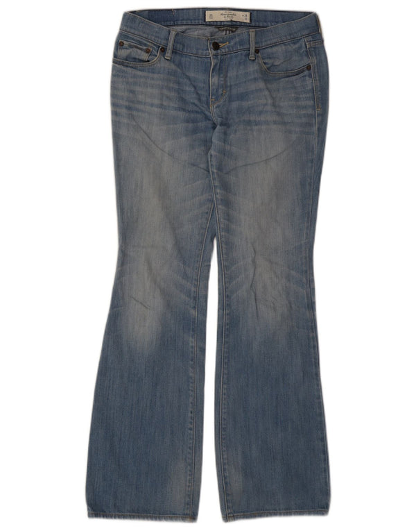 Abercrombie & Fitch Damen Bootcut Jeans US 2 XS W26 L31 Blaue Baumwolle