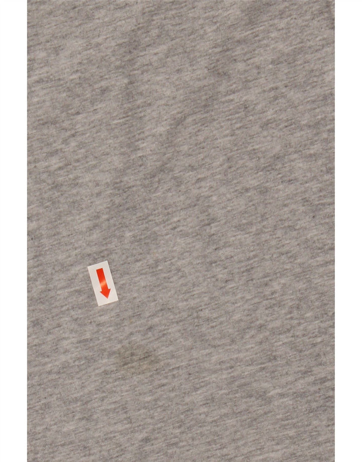 Tommy Hilfiger Herren-T-Shirt mit Grafik, Größe S, Grau, Baumwolle