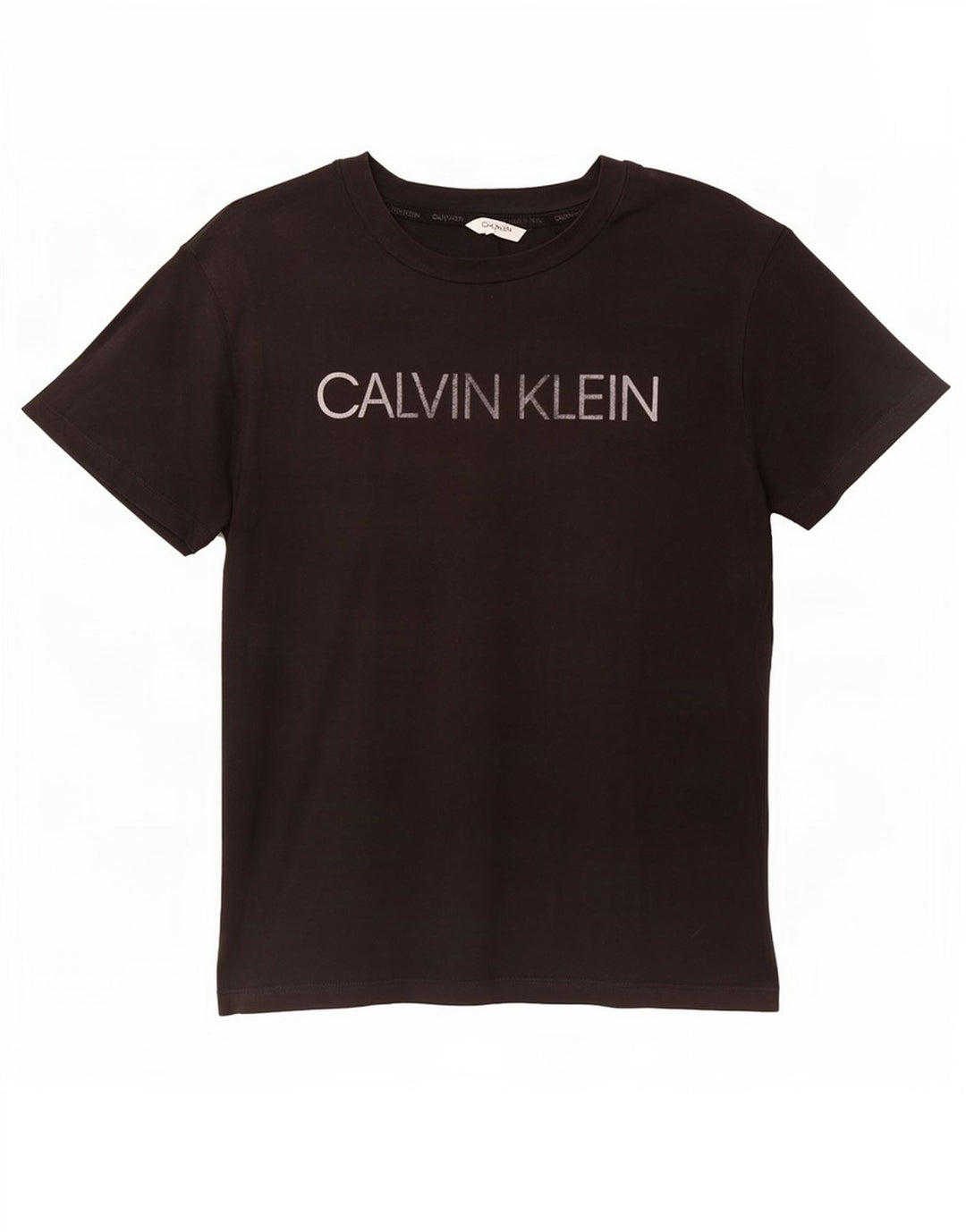 Calvin Klein Herren Graphic T-Shirt Top Medium Schwarz