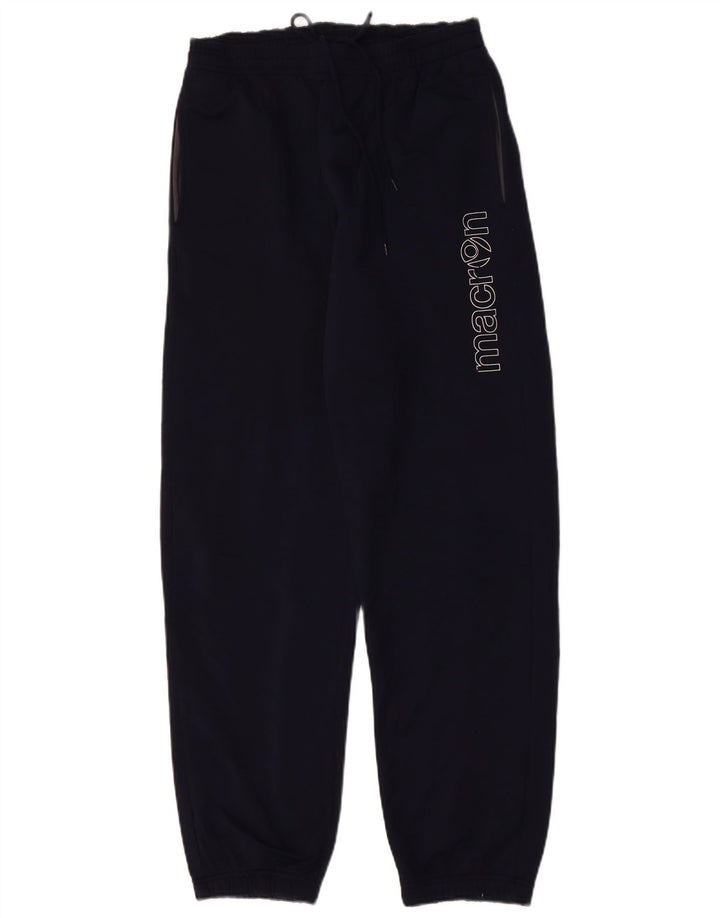 MACRON Herren-Trainingshose mit Grafik, mittelblau, Marineblau
