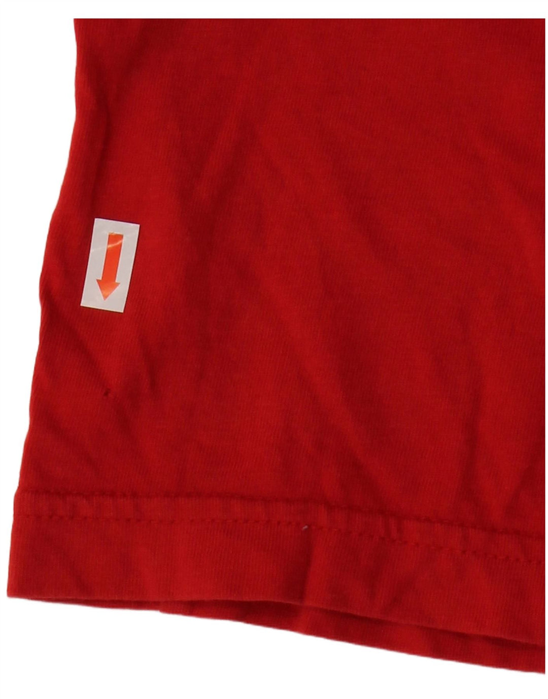 ADIDAS Herren Grafik-T-Shirt-Oberteil aus mittelroter Baumwolle