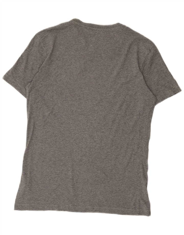 Diesel Herren T-Shirt Top Small Grau Baumwolle