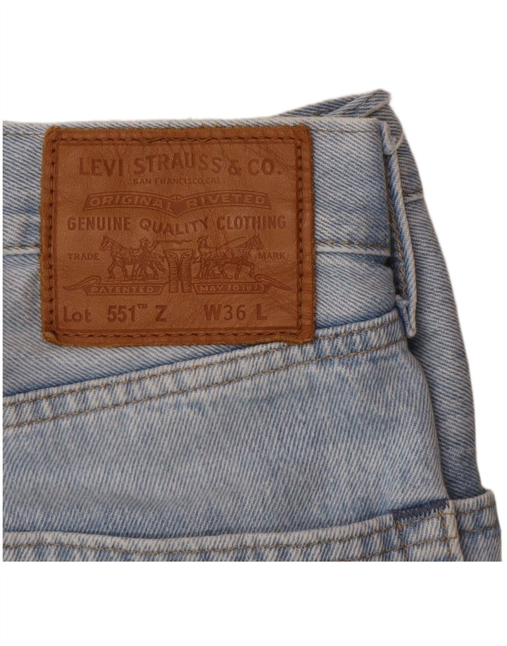 Levi's Herren 551 Straight Jeans W36 L26 Blau