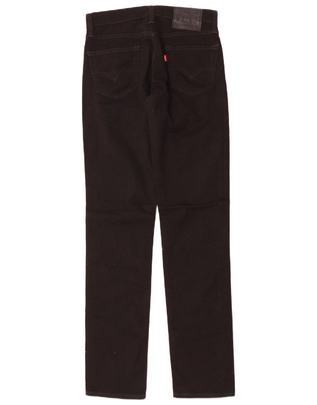 LEVI'S Herren 511 Slim Jeans W30 L34 Schwarze Baumwolle