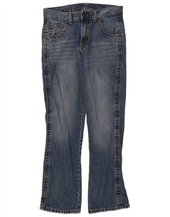 Wrangler Herren Bootcut Jeans W31 L31 Blau