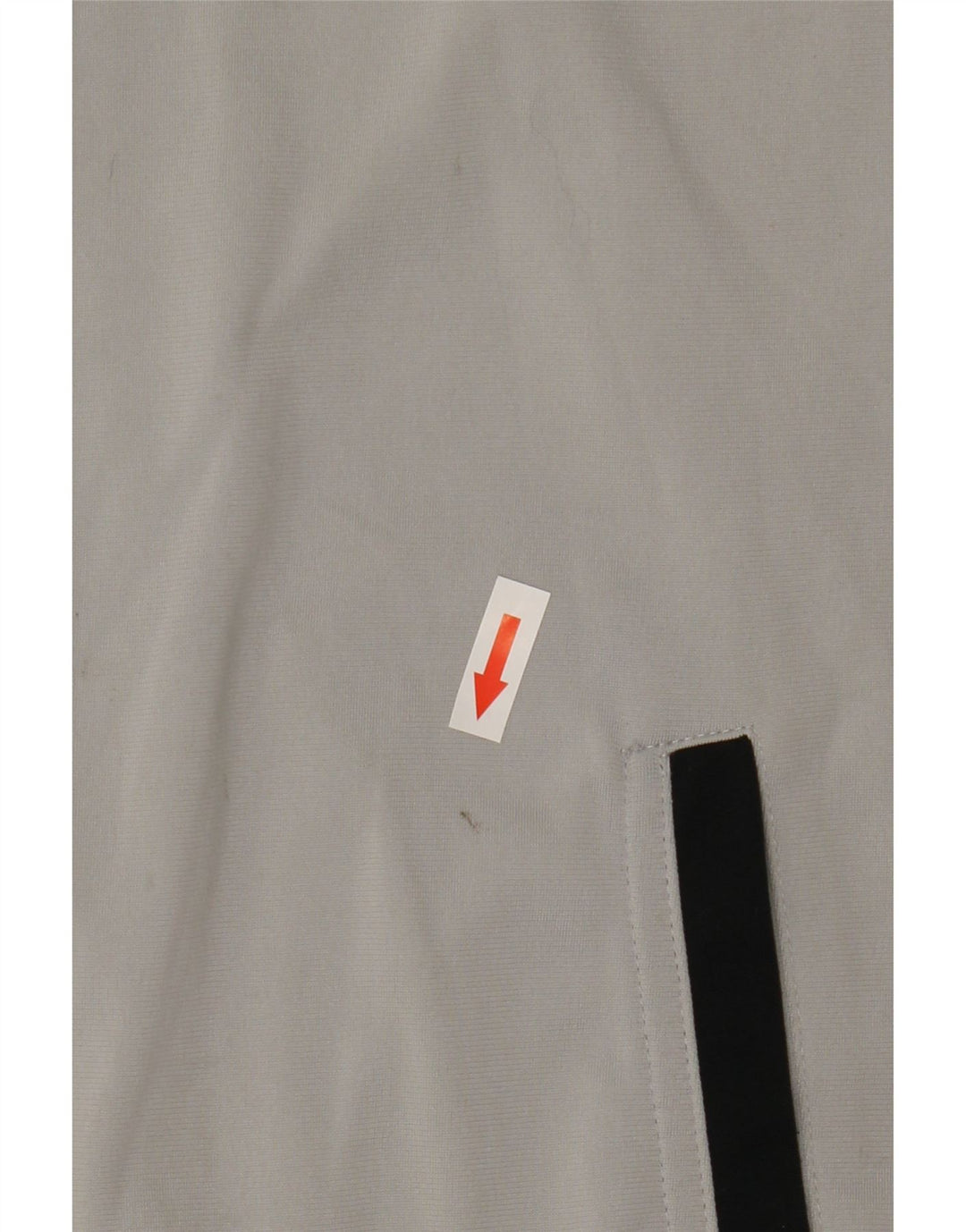 Champion Herren-Trainingsanzugoberteil, XL, graues Colourblock-Polyester
