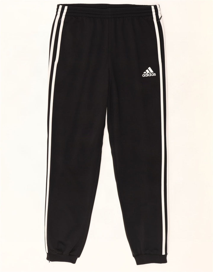 Adidas Herren Trainingshose Jogger UK 40/42 Medium Schwarz Polyester