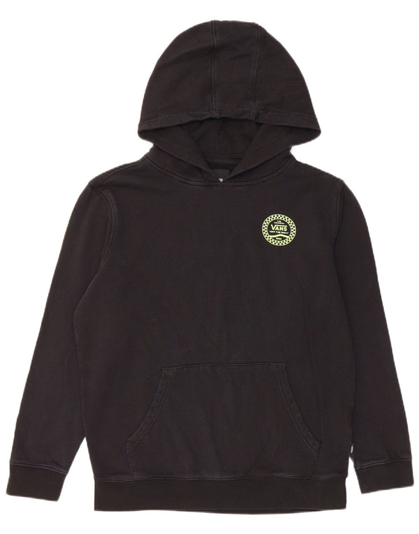 Vans Damen Graphic Hoodie Pullover UK 14 Large Schwarz