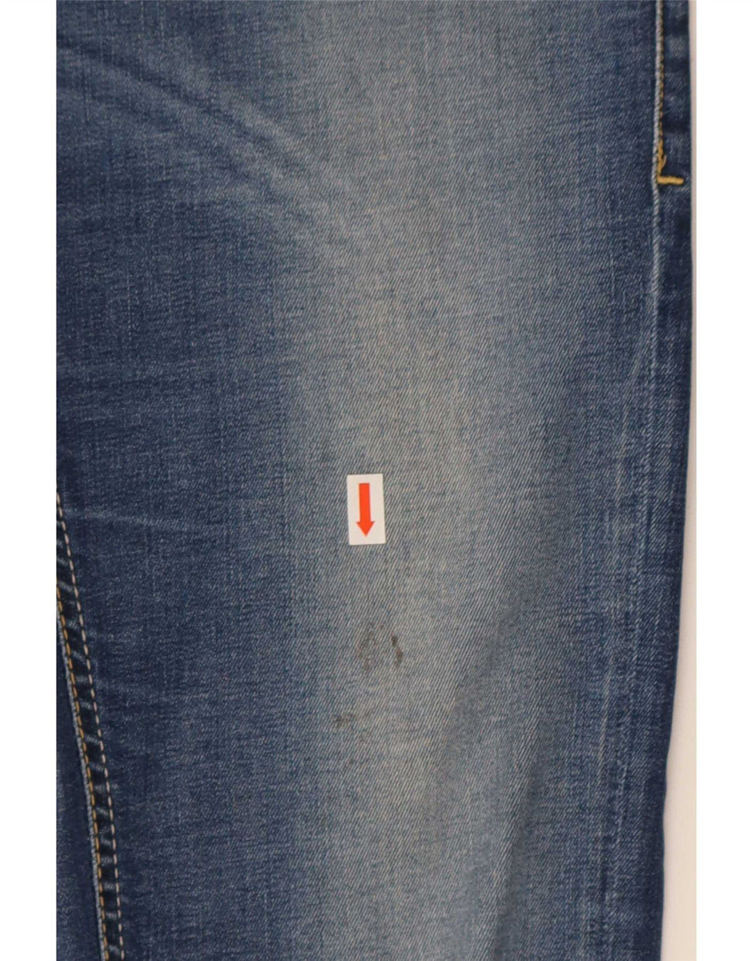 Dondup Damen Slim Jeans W31 L29 Blaue Baumwolle