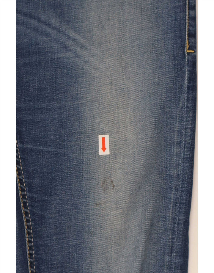 Dondup Damen Slim Jeans W31 L29 Blaue Baumwolle