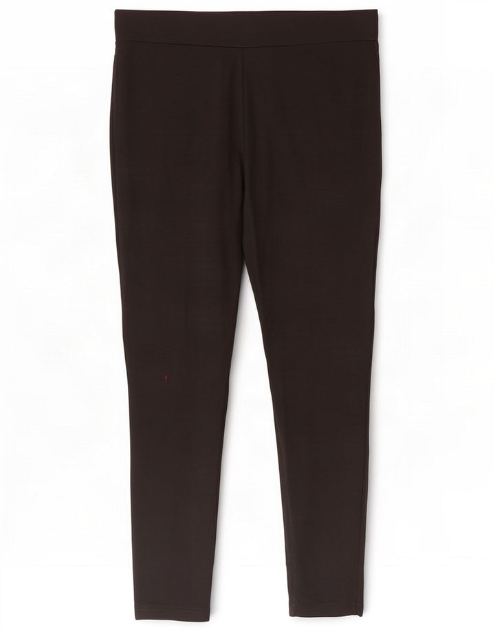 Fat Face Womens Leggings UK 10 Small Black Viscose