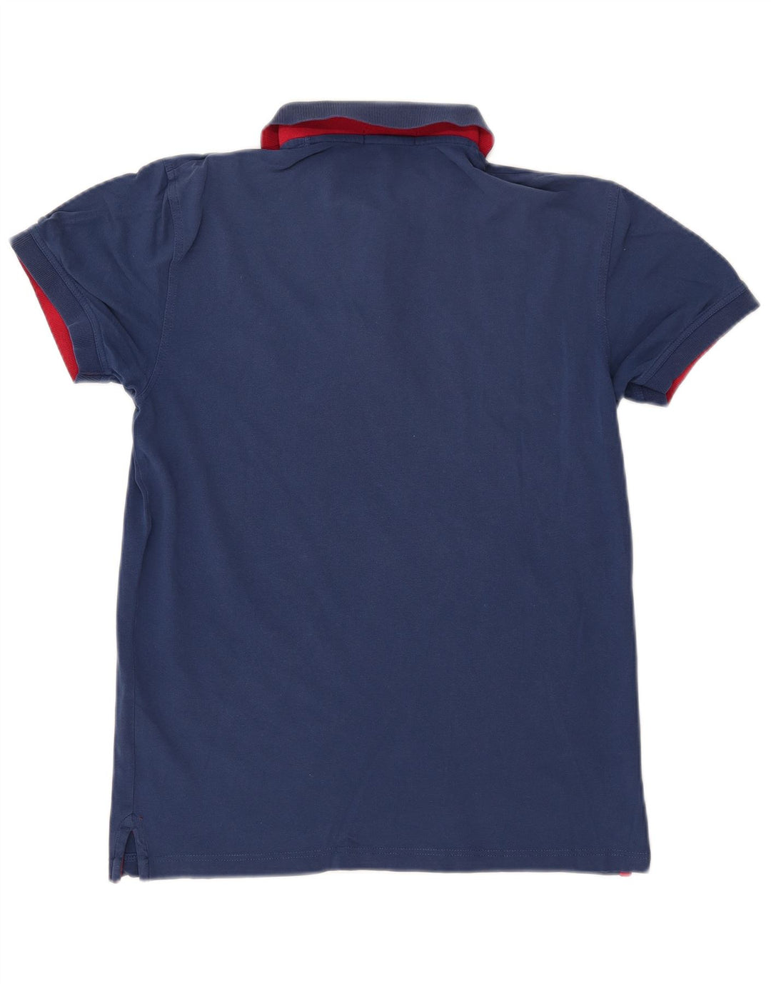 GANT Herren-Poloshirt aus mittelblauer Baumwolle in Marineblau