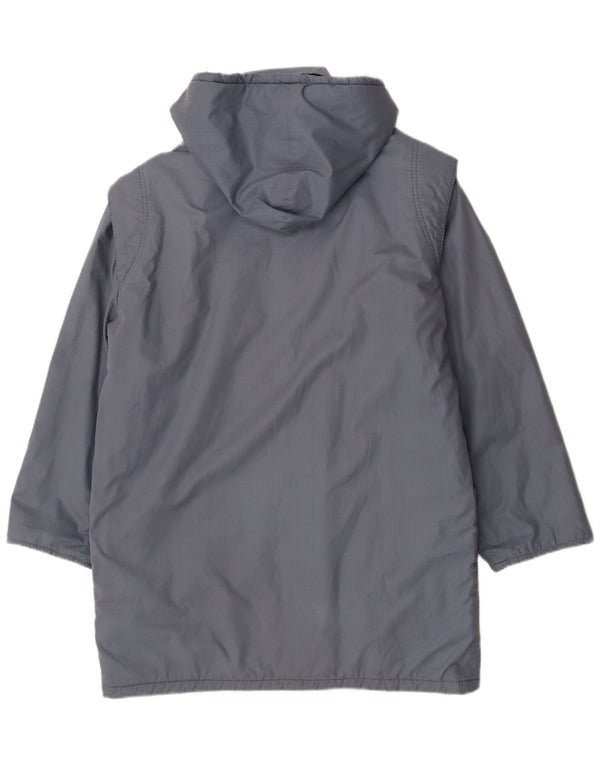 Polbot Herren-Sherpa-Jacke mit Kapuze, UK 42, XL, Blau, Polyester