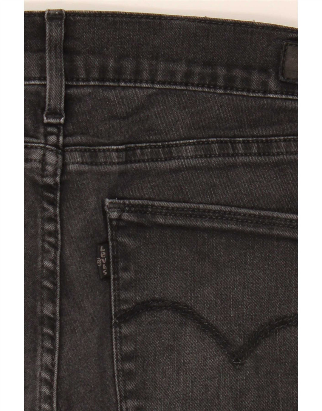 Levi's Damen Skinny Jeans W32 L32 Schwarze Baumwolle