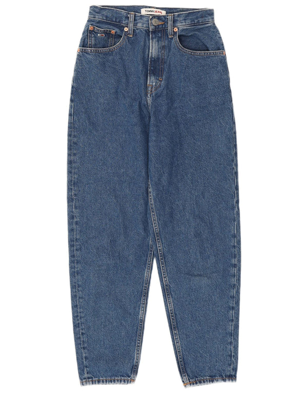 Tommy Jeans Damen-Jeans mit lockerer Passform und hoher Taille, W25, L26, blaue Baumwolle