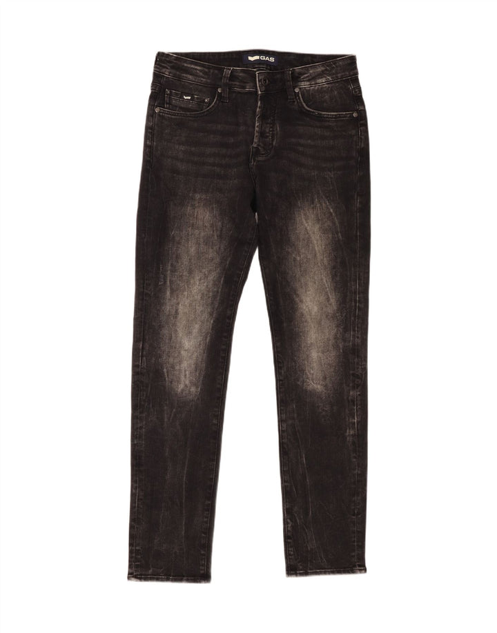 Gas Herren Skinny Jeans W30 L32 Grau