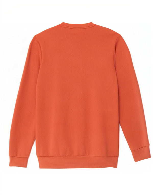 Adidas Jungen Sweatshirt Pullover 15-16 Jahre Orange Baumwolle