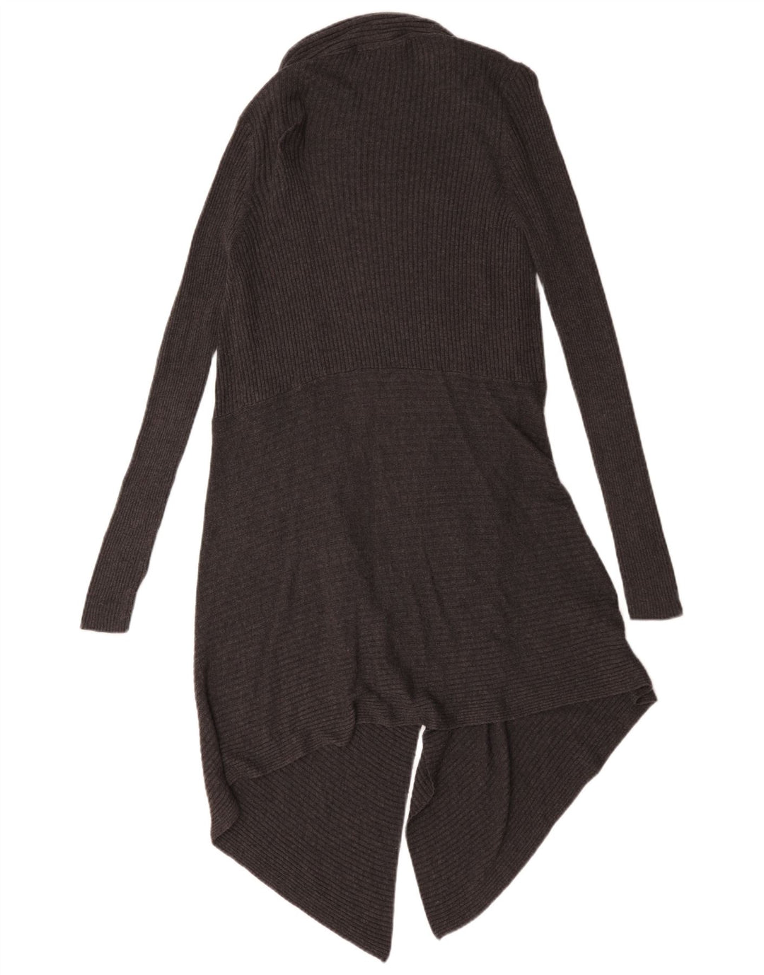 Marks & Spencer Damen Longline Open Cardigan Pullover UK 18 XL Grau