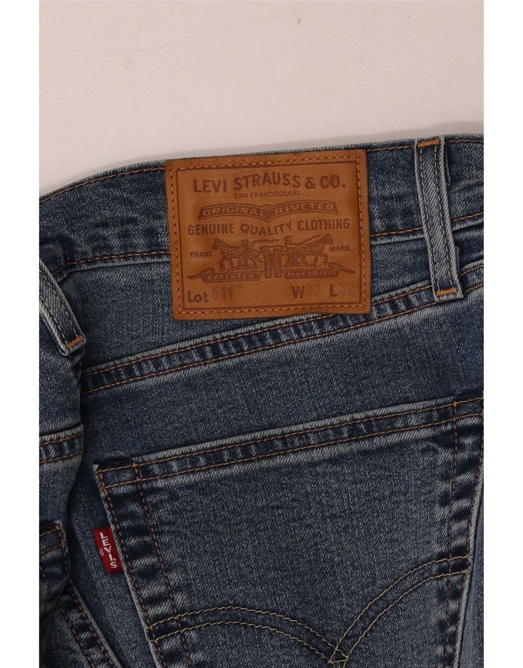 Levi's Herren 511 Slim Jeans W30 L27 Blau