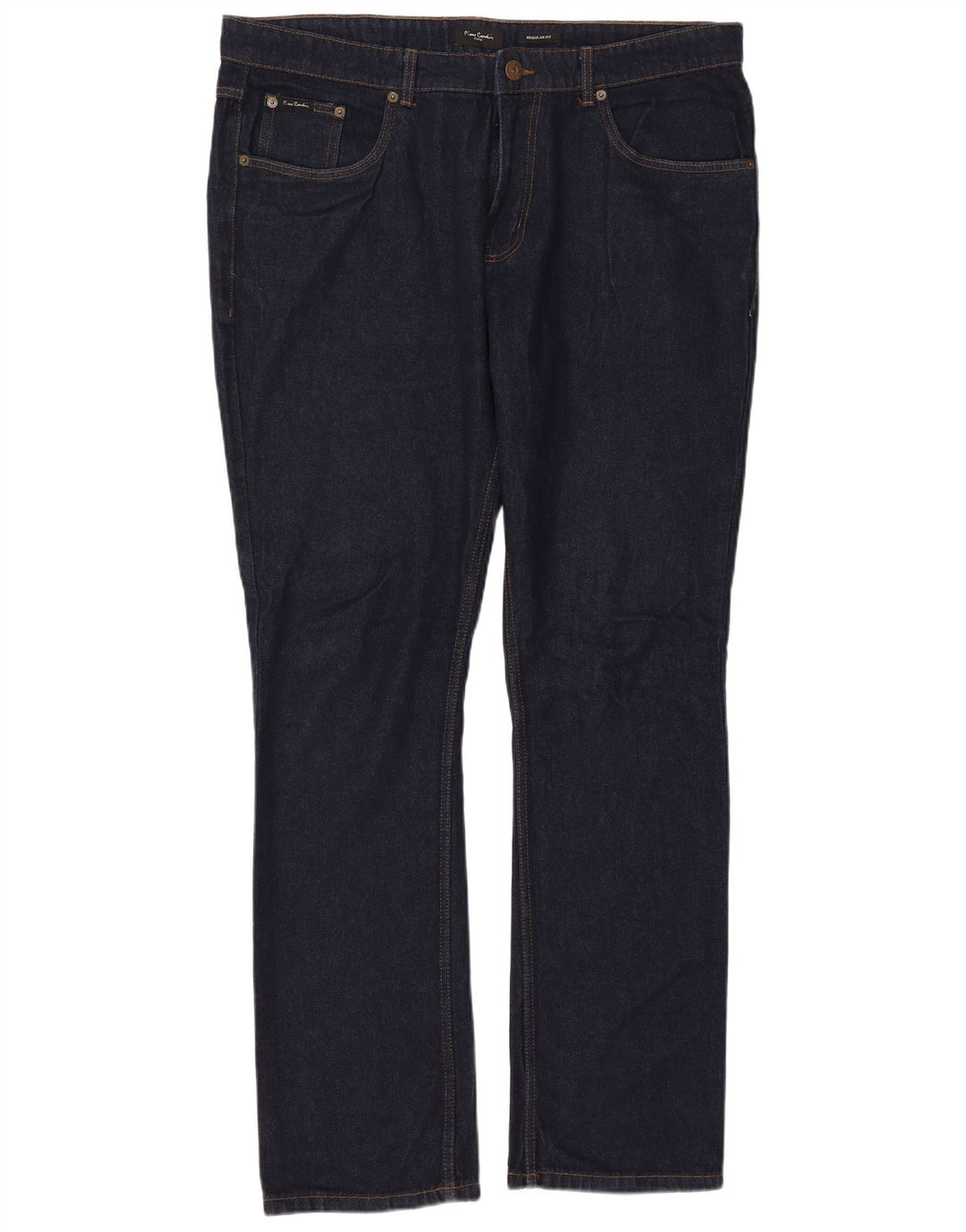 PIERRE CARDIN Herren Paris Regular Fit Straight Jeans W40 L33 Marineblau