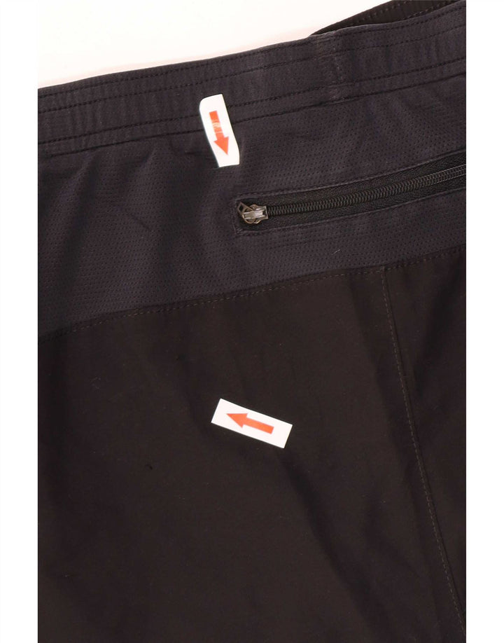 Adidas Herren-Sportshorts, groß, schwarzes Colourblock-Polyester