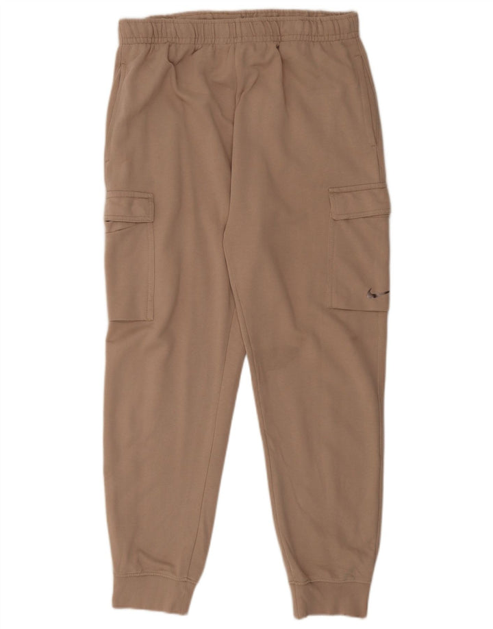 Nike Herren Cargo-Trainingshose, Jogginghose, groß, braune Baumwolle