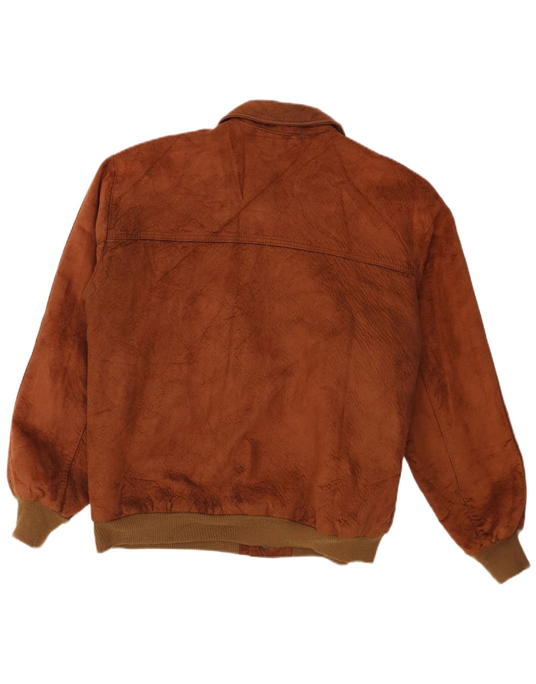 Alta Moda Herren Bomber Wildlederjacke UK 42 XL Braun