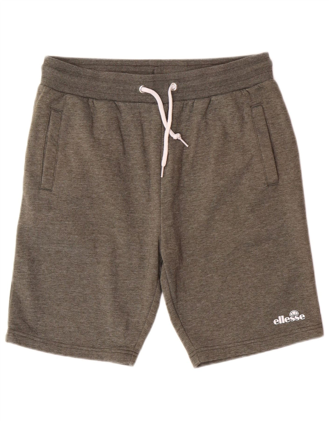 Ellesse Herren-Sportshorts aus mittlerer Khaki-Baumwolle