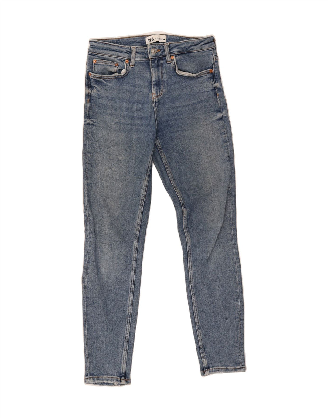 ZARA Womens Skinny Jeans EU 38 Medium W28 L27 Blue Vintage Zara and Second-Hand Zara from Messina Hembry 