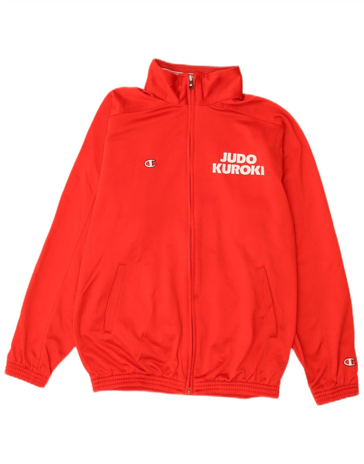 CHAMPION Jungen Judo Kuroki Graphic Trainingsanzug Top Jacke 13–14 Jahre XL Rot